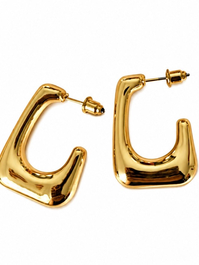 Sienna gold earrings